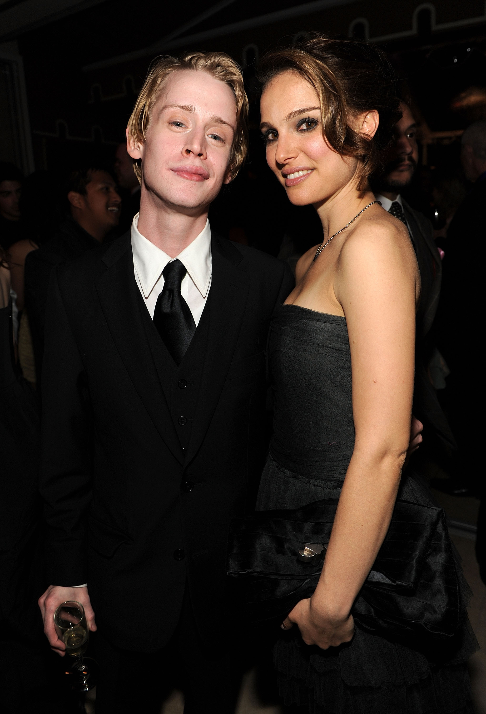 Macaulay Culkin and Natalie Portman