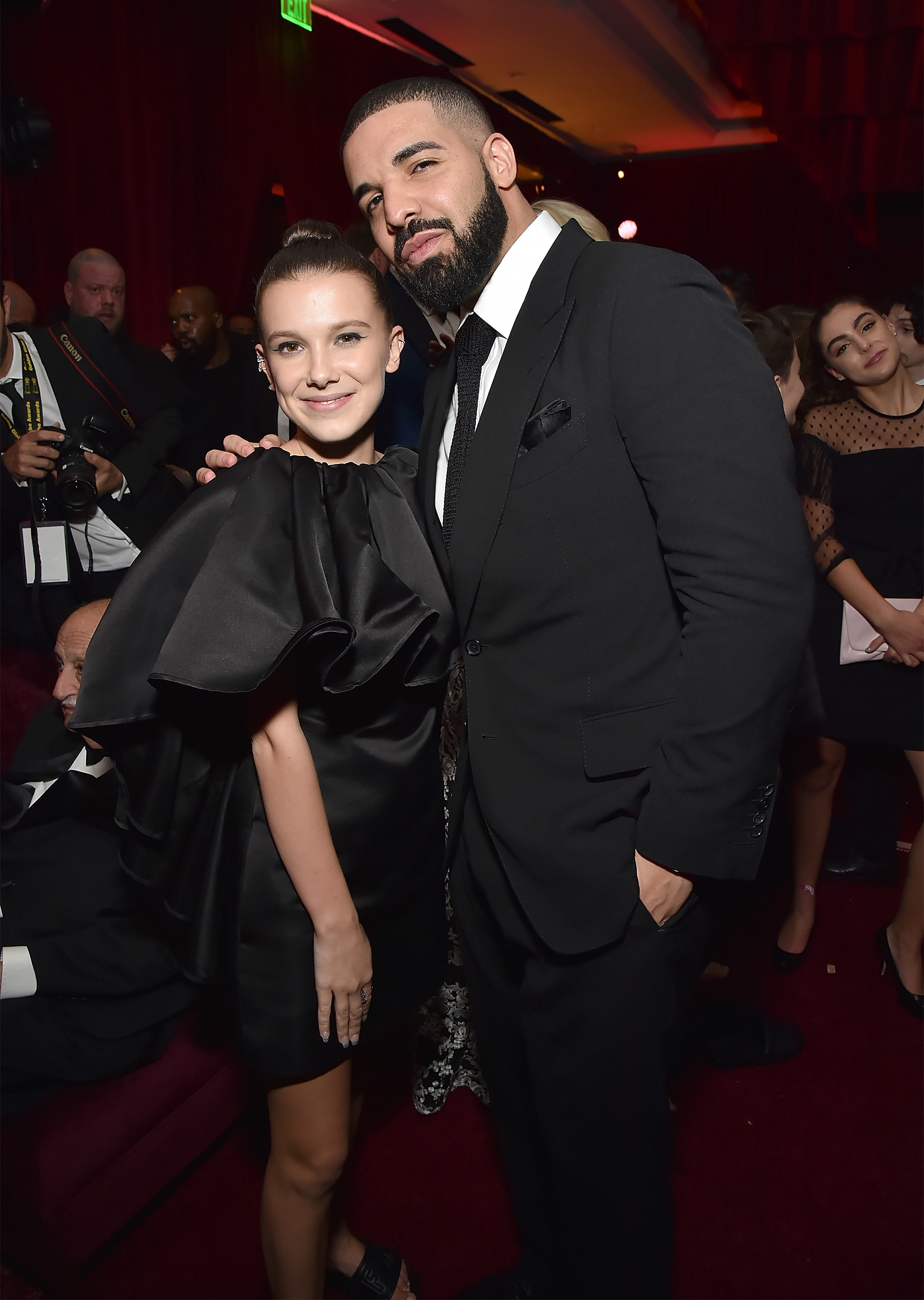 Drake and Millie Bobby Brown