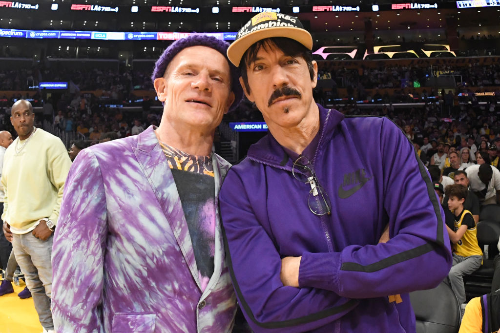 Flea and Anthony Kiedis