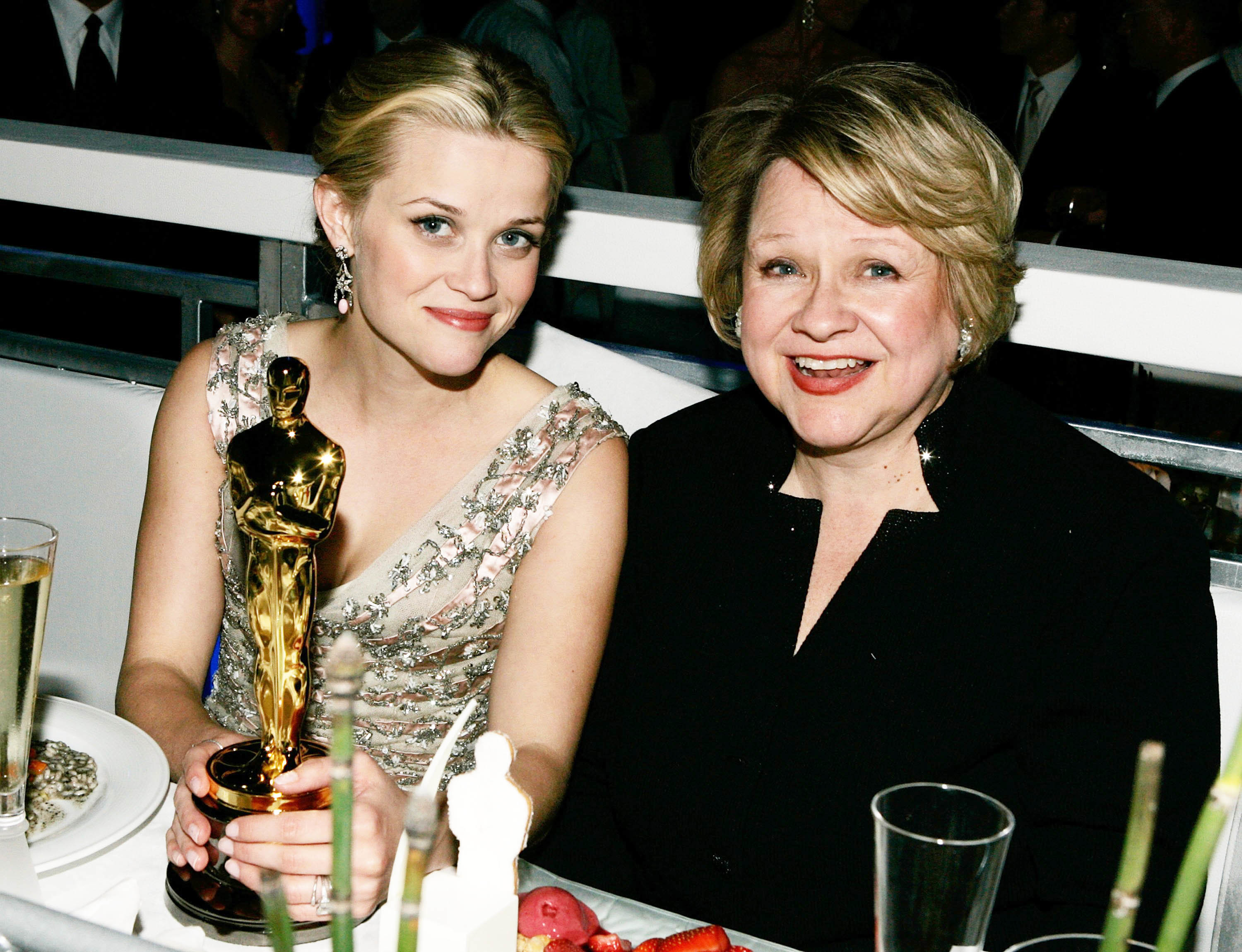 Reese with her mother