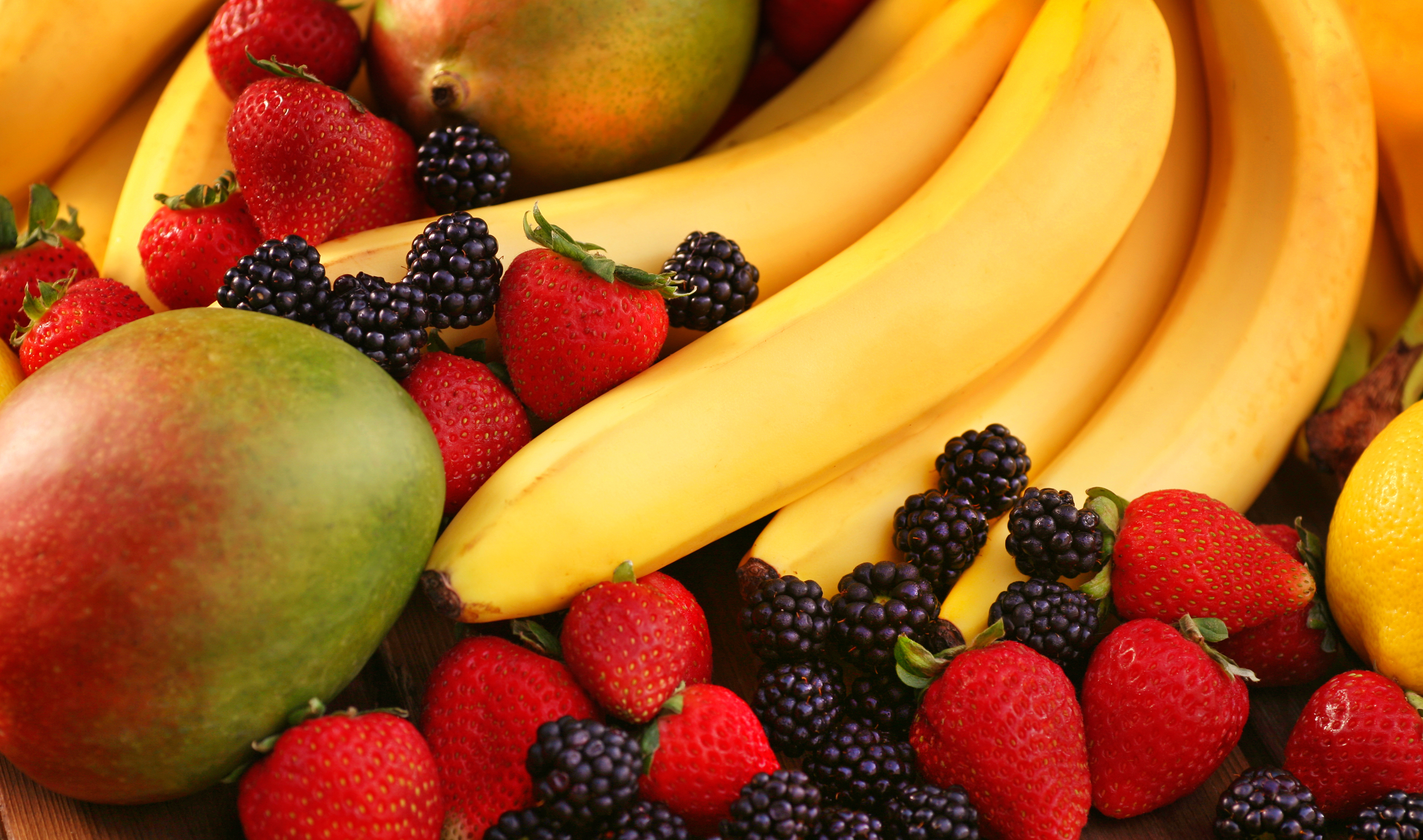 fruit spread out