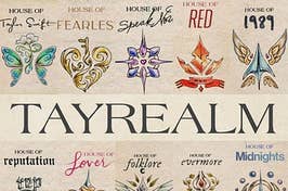 The Tayrealm: an enchanting Taylor Swift fantasy queendom. 👑