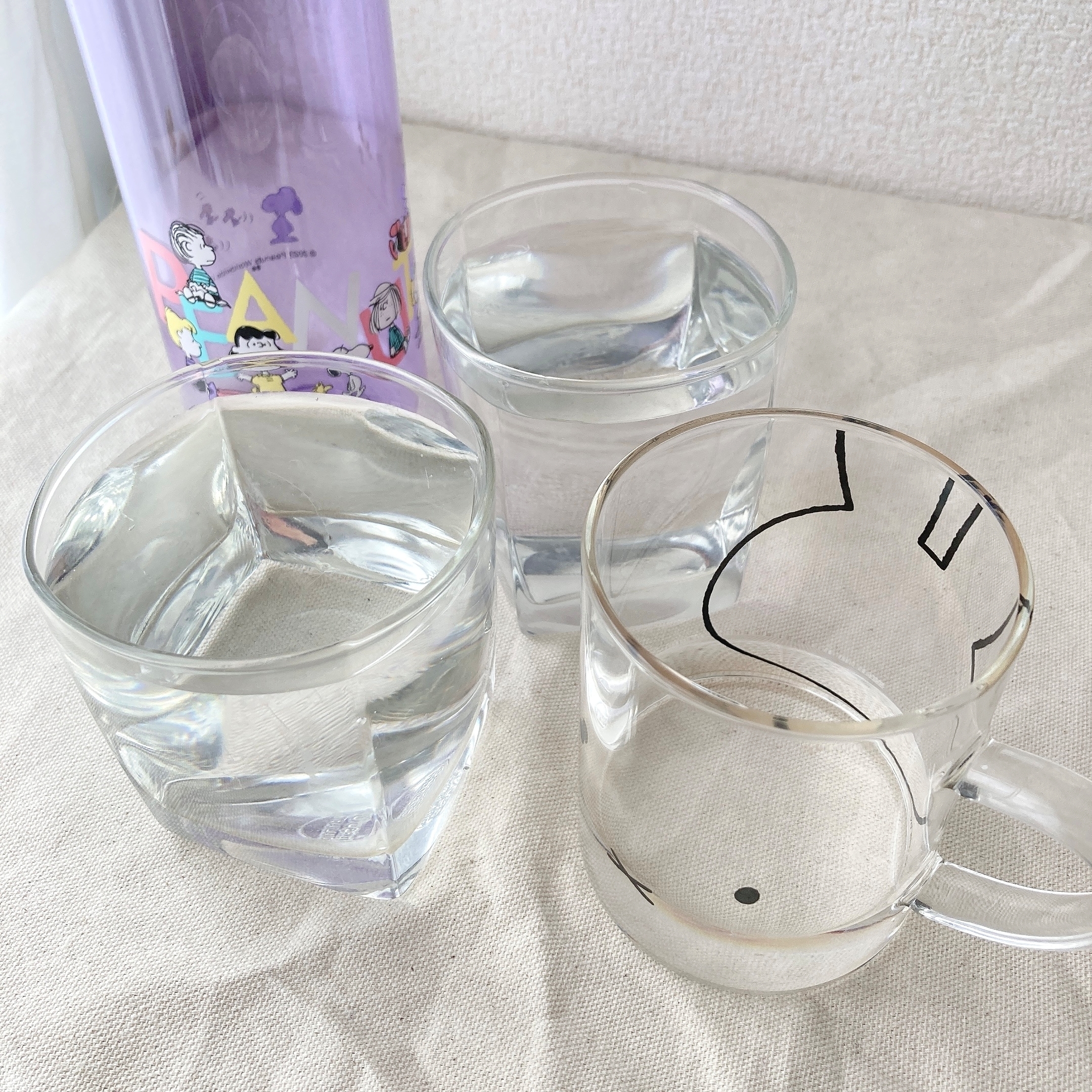 PLAZA(プラザ)で見つけたオススメの便利グッズ「スヌーピー PEANUTS クリアボトル GANG」