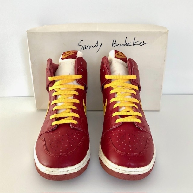 Sandy Bodecker USC Nike Dunk 1 of 1 Sample Auction | Complex