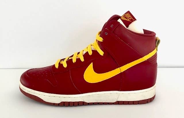 Nike Dunk 1-of-1 USC 1985 Sample Gifted by Sandy Bodecker Profile