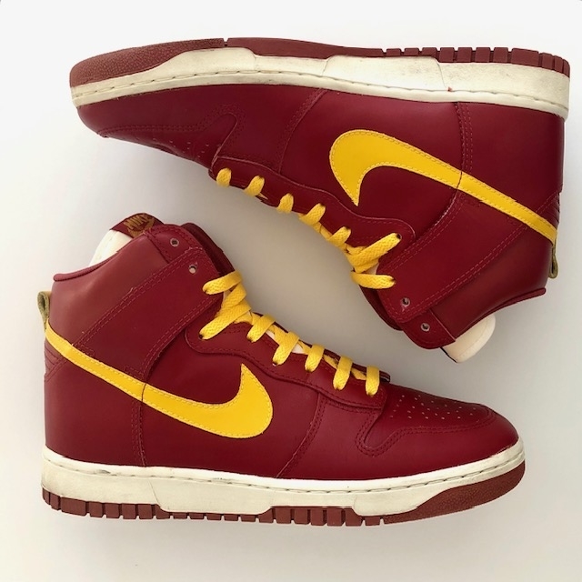 Nike Dunk 1-of-1 USC 1985 Sample Gifted by Sandy Bodecker Pair