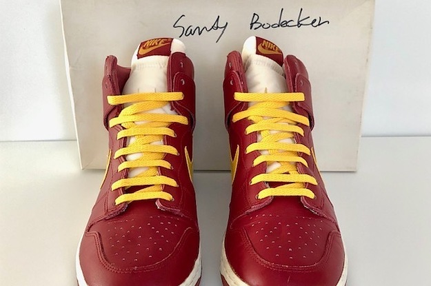 1-of-1 Nike Dunks Gifted By Sandy Bodecker Up For Auction