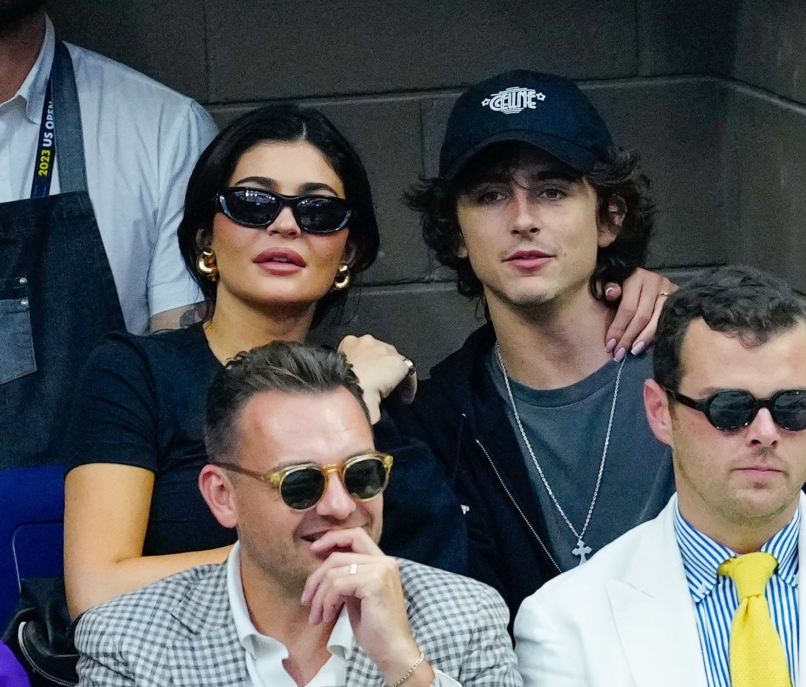 Kylie and Timothée at the US Open