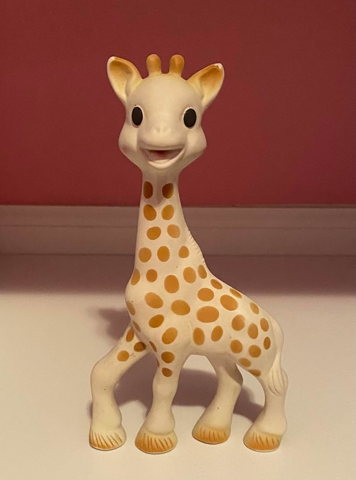 Reviewer&#x27;s photo of Sophie the giraffe