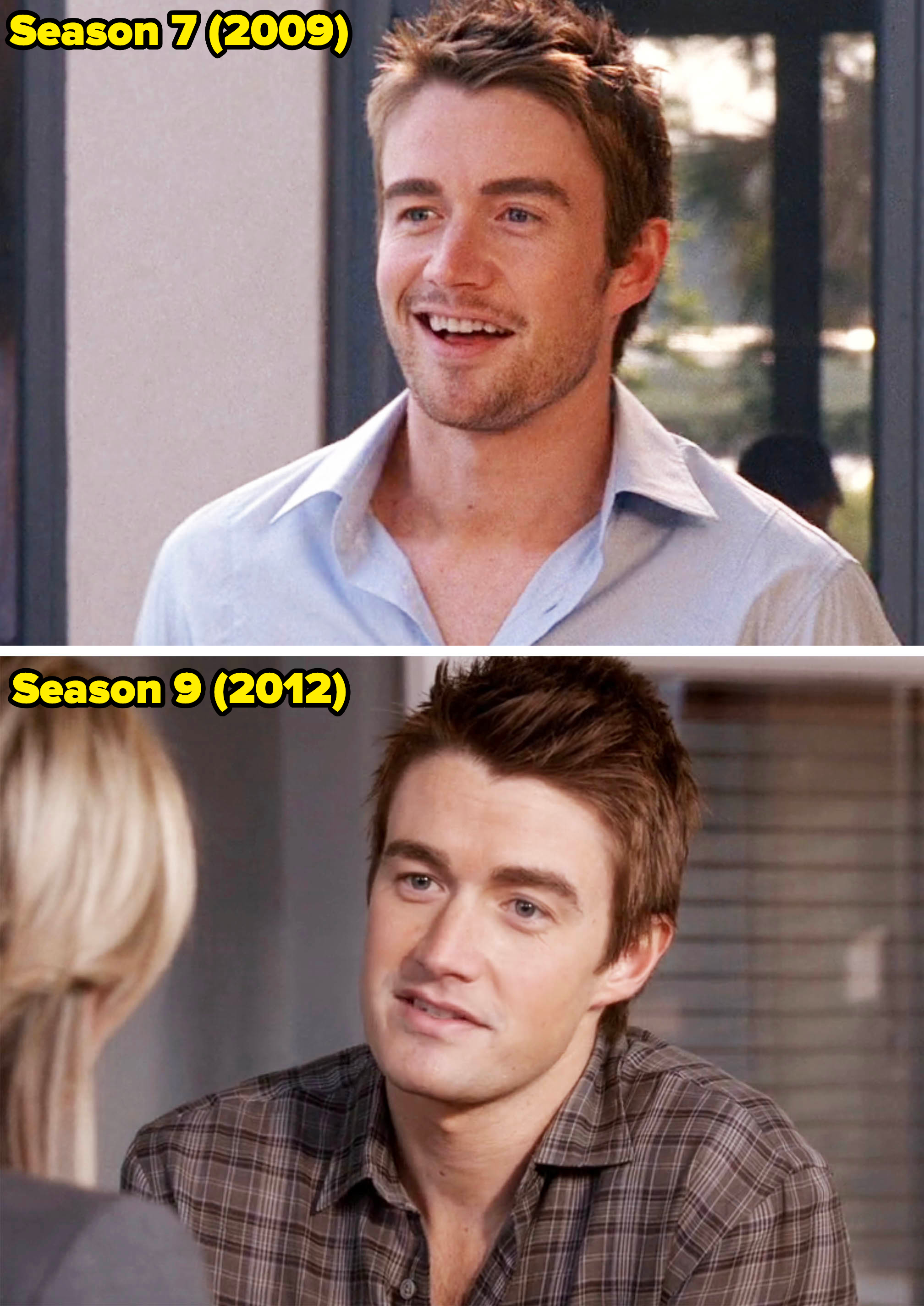 Robert Buckley as Clay Evans on One Tree Hill