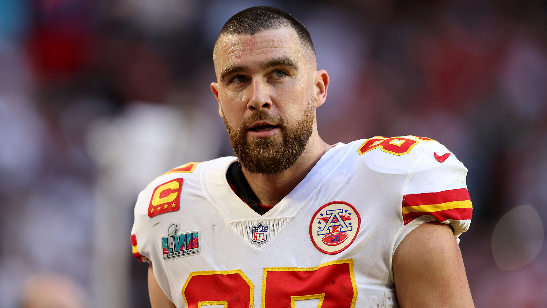 Travis Kelce lauds 'ballsy' Taylor Swift for appearing at Chiefs