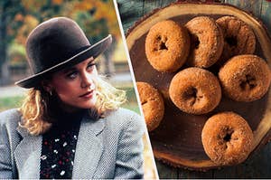 Meg Ryan and donuts.