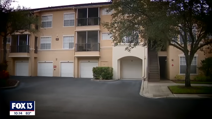 Screenshot of the apartment complex
