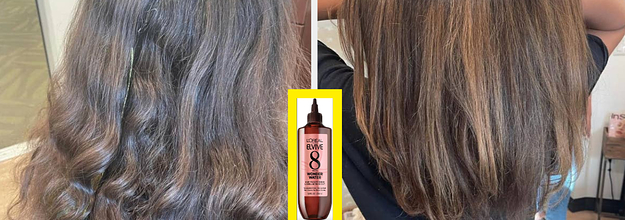 HAIR DAMAGE SUFFERER REVIEWS WONDER WATER  Two WEEK HONEST L'Oreal Elvive  Review BEFORE AND AFTER 