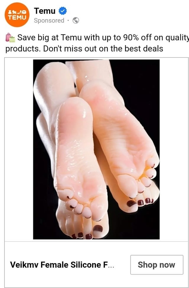 &quot;Veikmv Female Silicone Feet&quot;