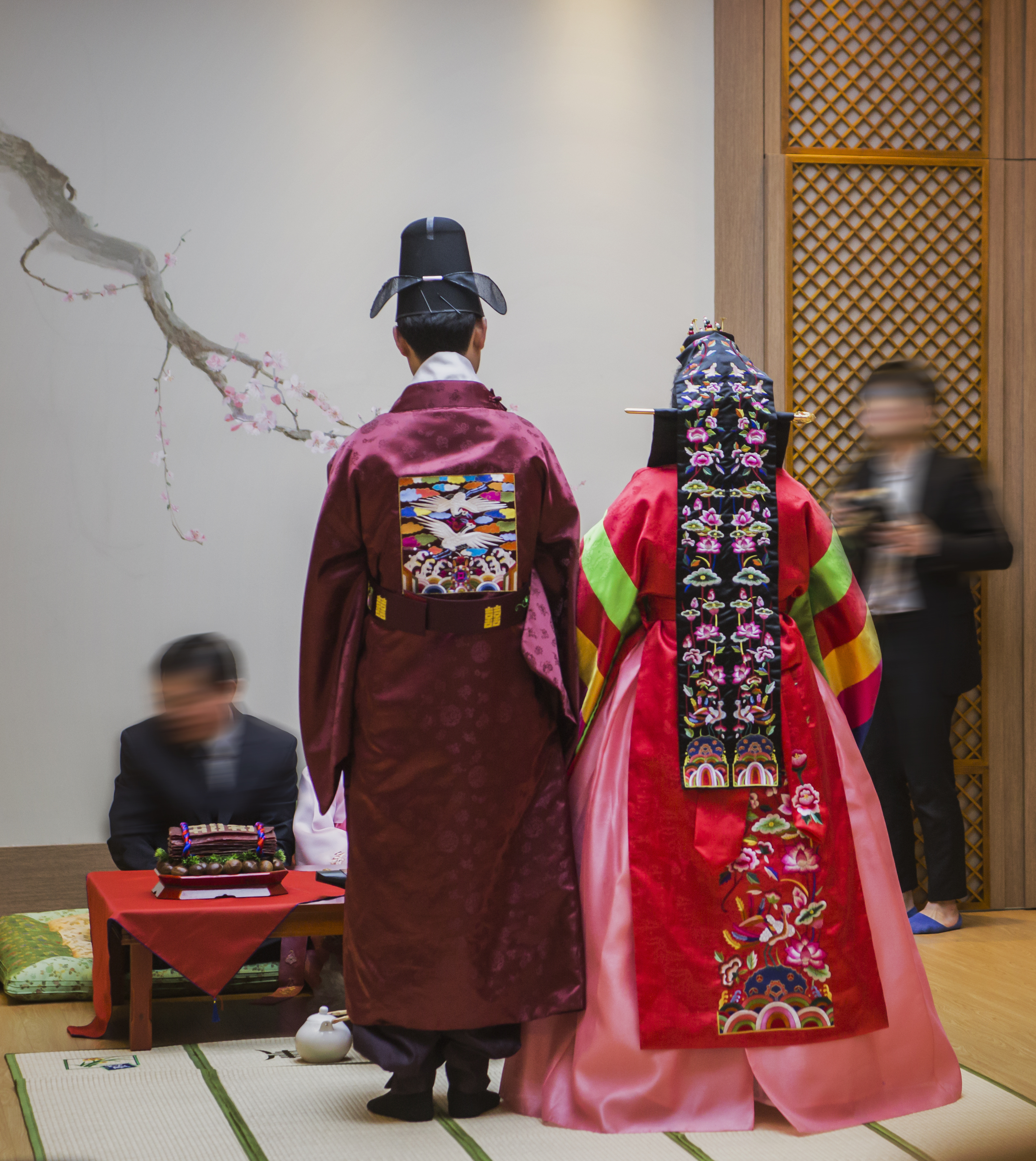 korean traditional wedding ceremony