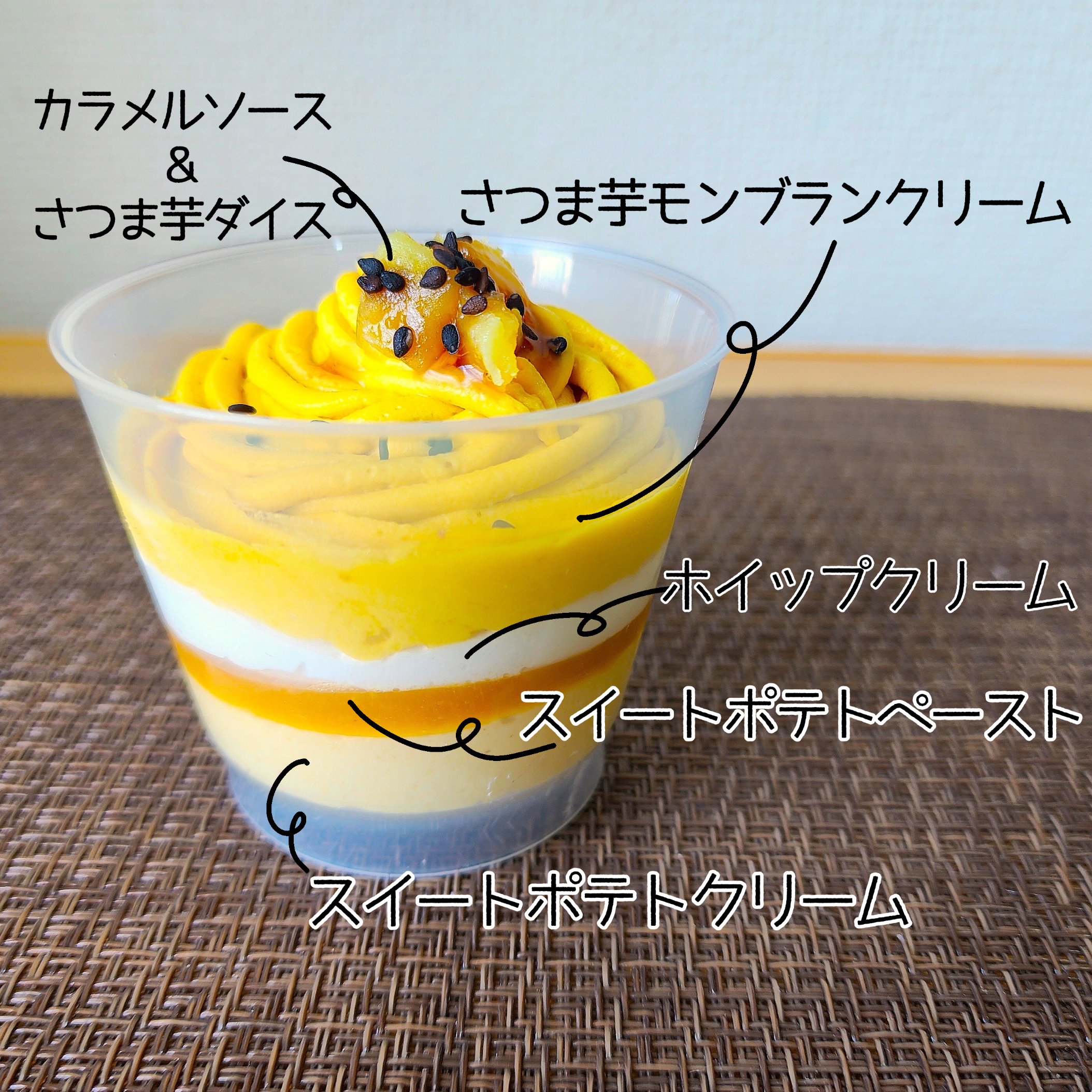 Family Mart(ファミリーマート)のおすすめスイーツ「お芋のモンブラン」