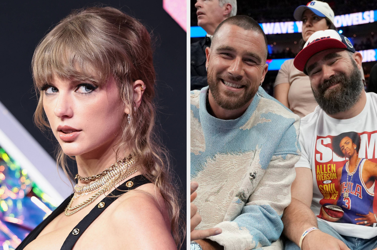 Travis Kelce's Brother Jason Kelce Jokes About Taylor Swift Dating Rumors:  'I Think It's 100% True'