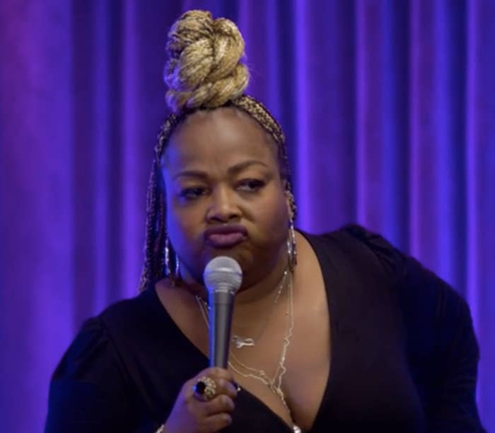 a woman looking puzzled