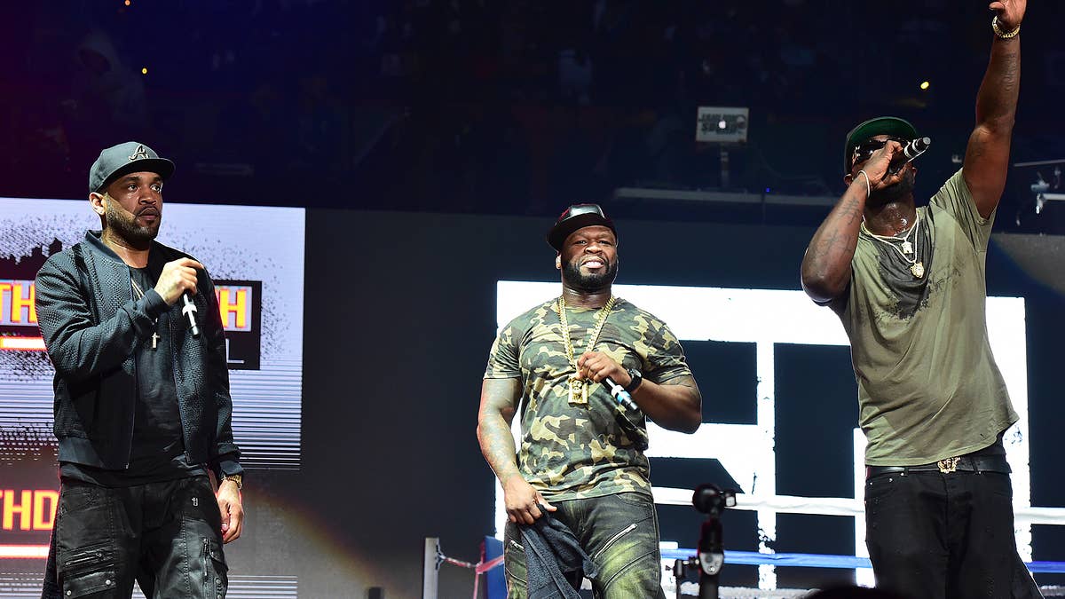 Fif once again took some (playful?) shots at his former G-Unit bandmates while recapping his New Jersey show.
