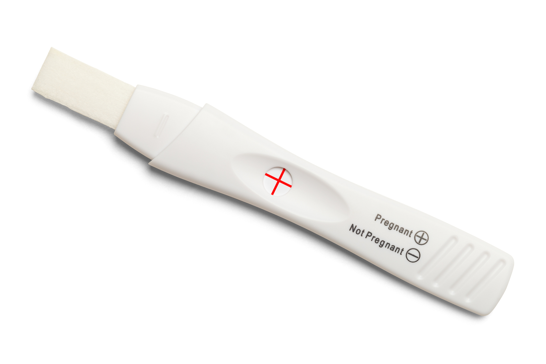 A positive pregnancy test