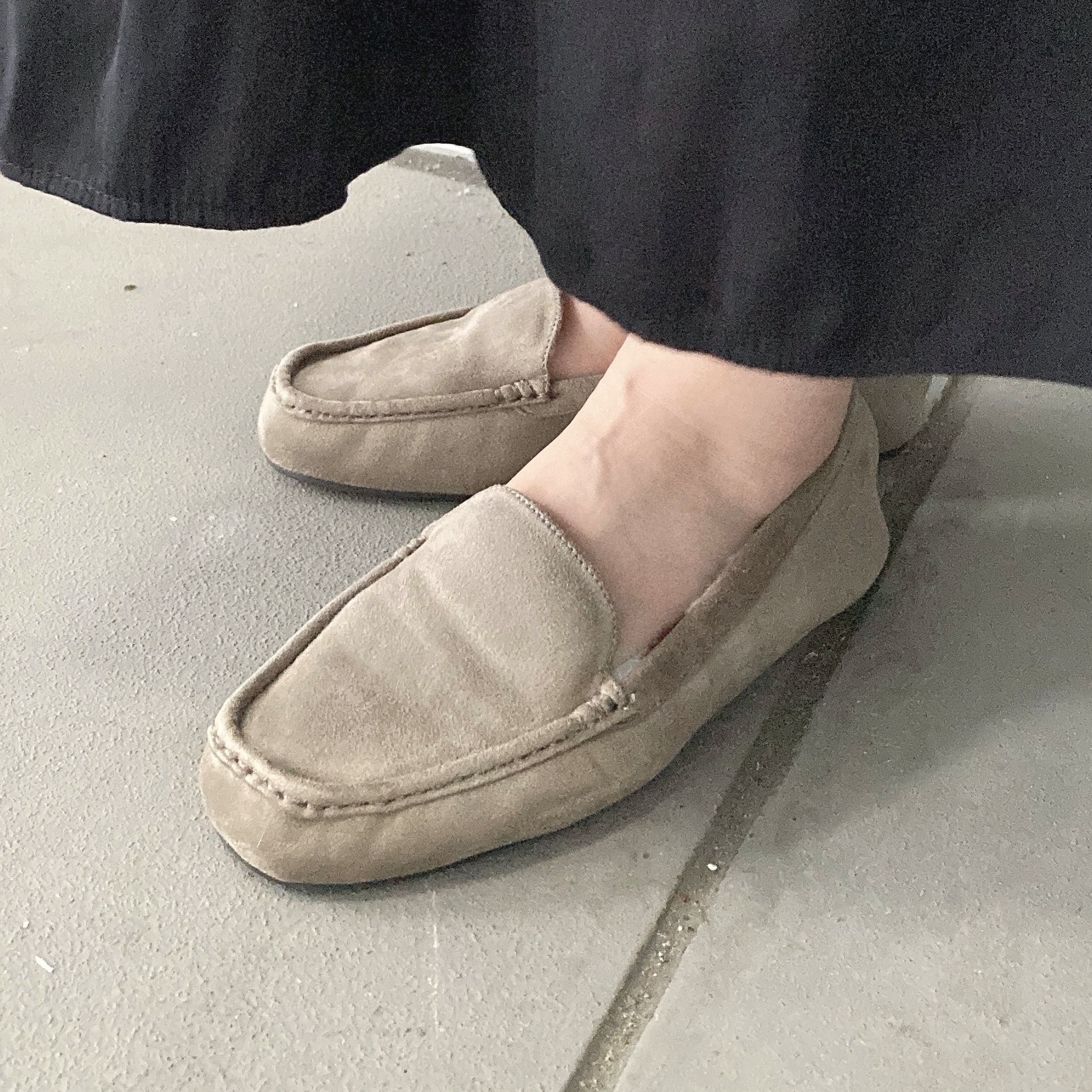 GLOBAL WORK(グローバルワーク)のオススメのシューズ「フワモコ撥水クッションモカシン」