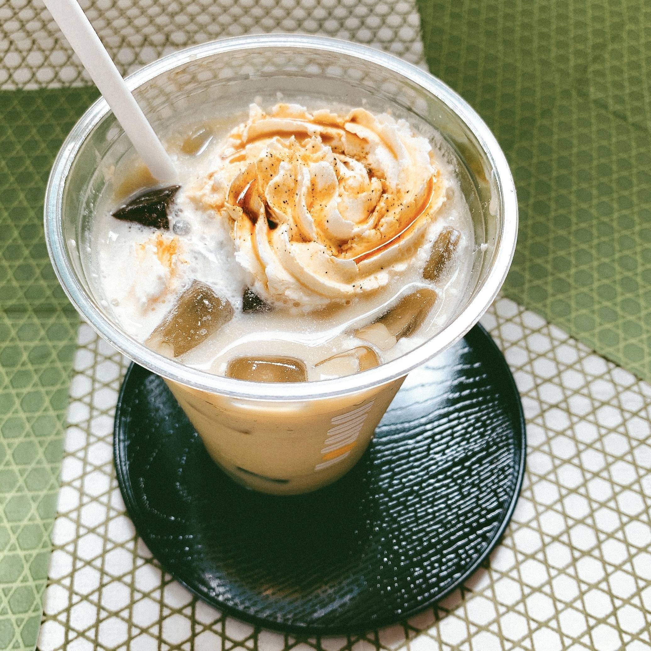 DOUTOR(ドトール)のおすすめのドリンク「きなこ豆乳オレ 黒糖ゼリーin」