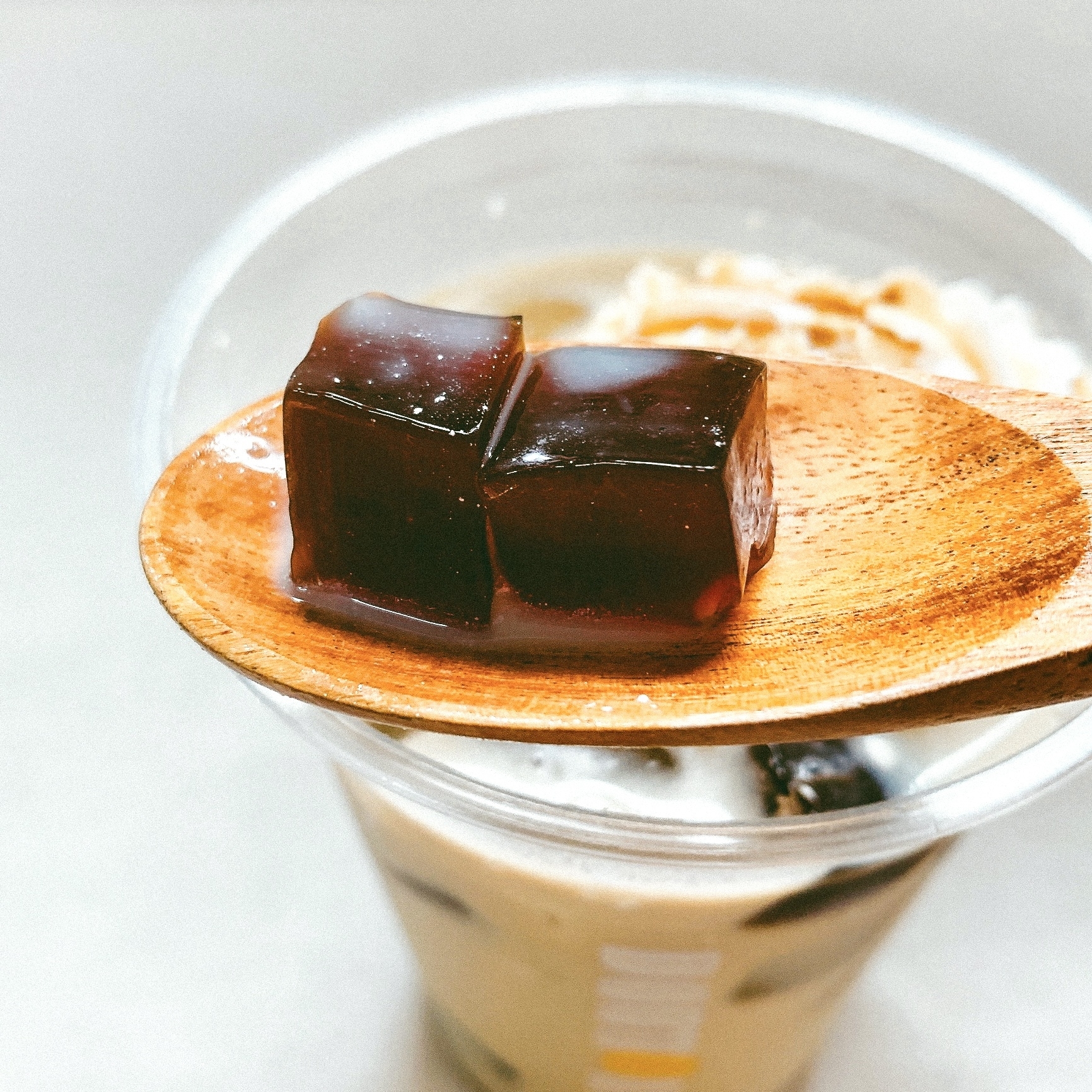 DOUTOR(ドトール)のおすすめのドリンク「きなこ豆乳オレ 黒糖ゼリーin」