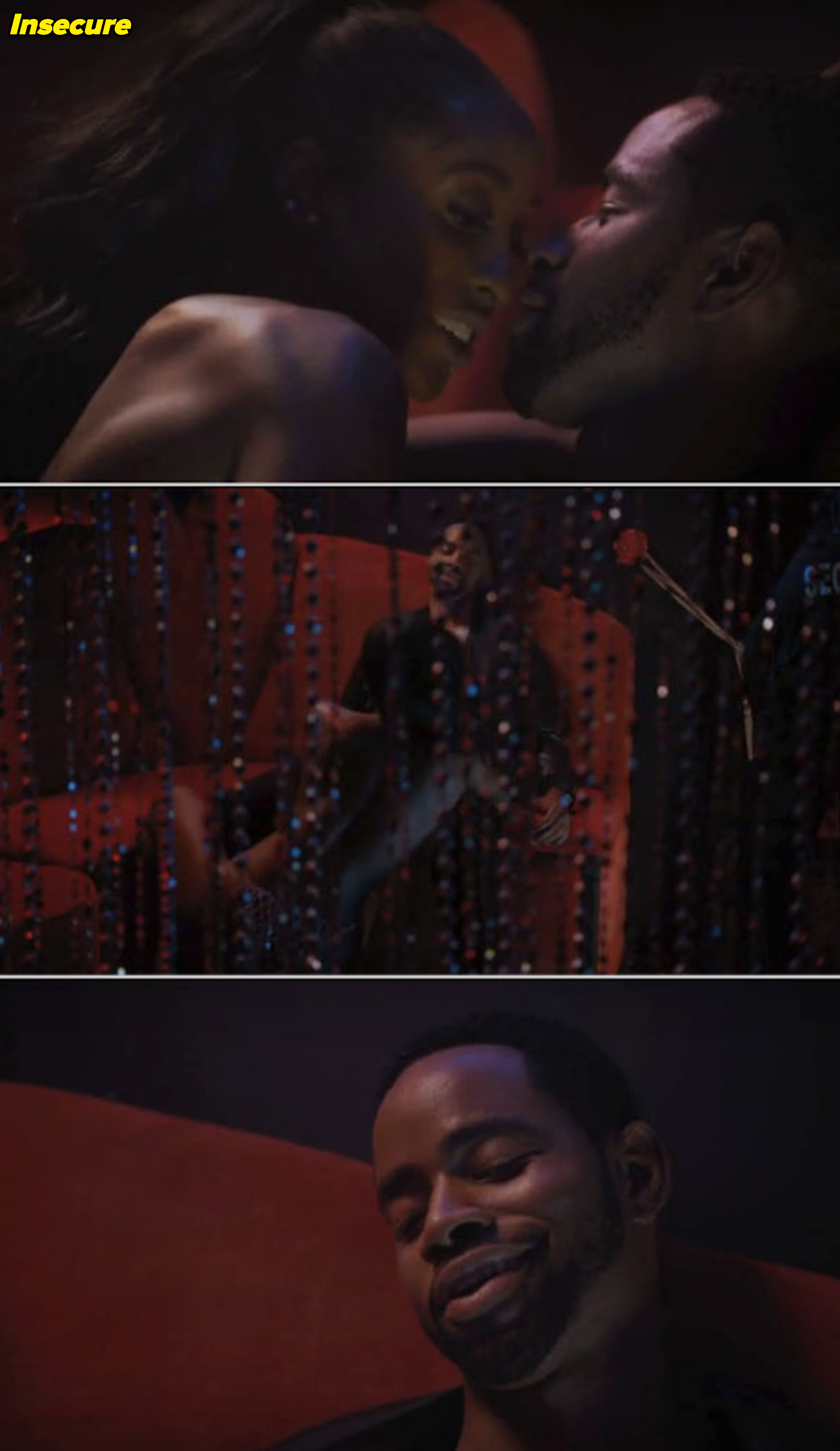 Jay Ellis&#x27; character from &quot;Insecure&quot; hooking up with someone at a strip club