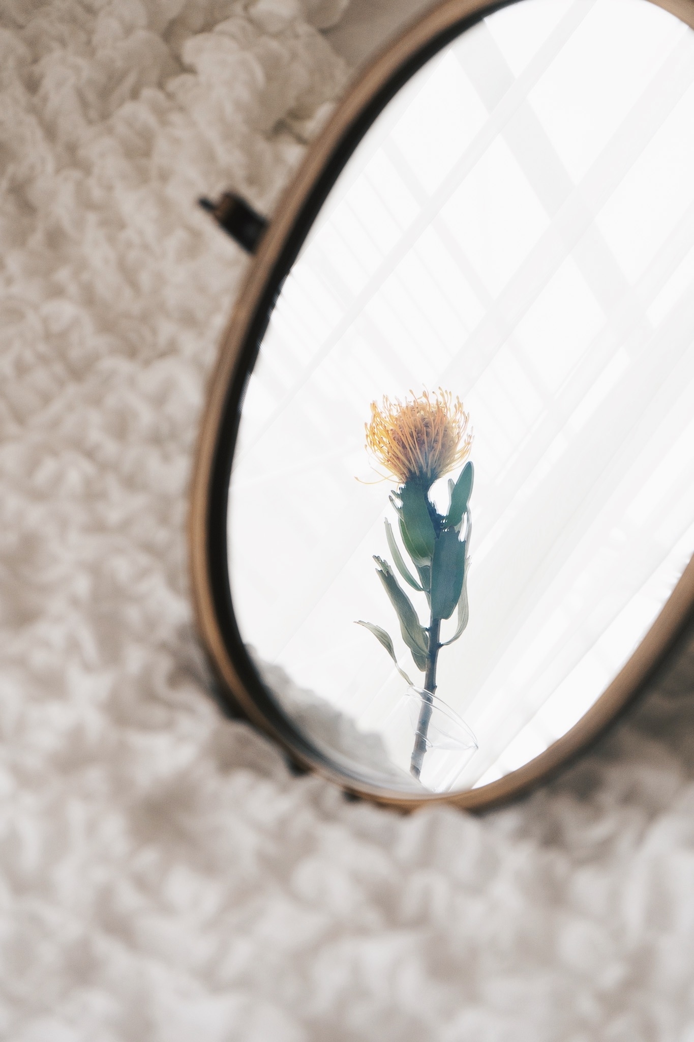 salut!(サリュ)のオススメインテリア「アンティークフレームミラー(ラウンド)」