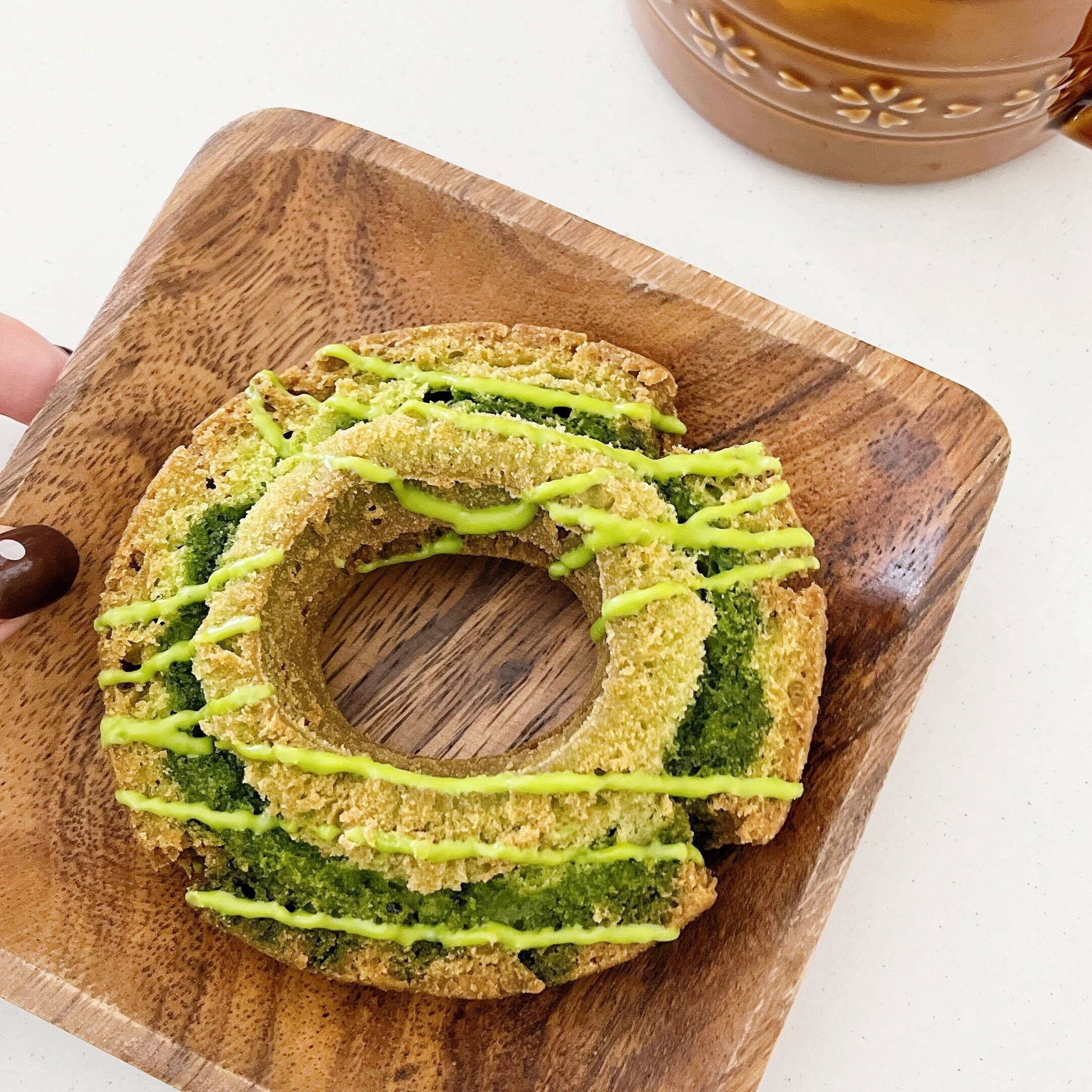 セブン-イレブンのオススメのスイーツ「伊藤久右衛門監修 オールドファッション宇治抹茶」