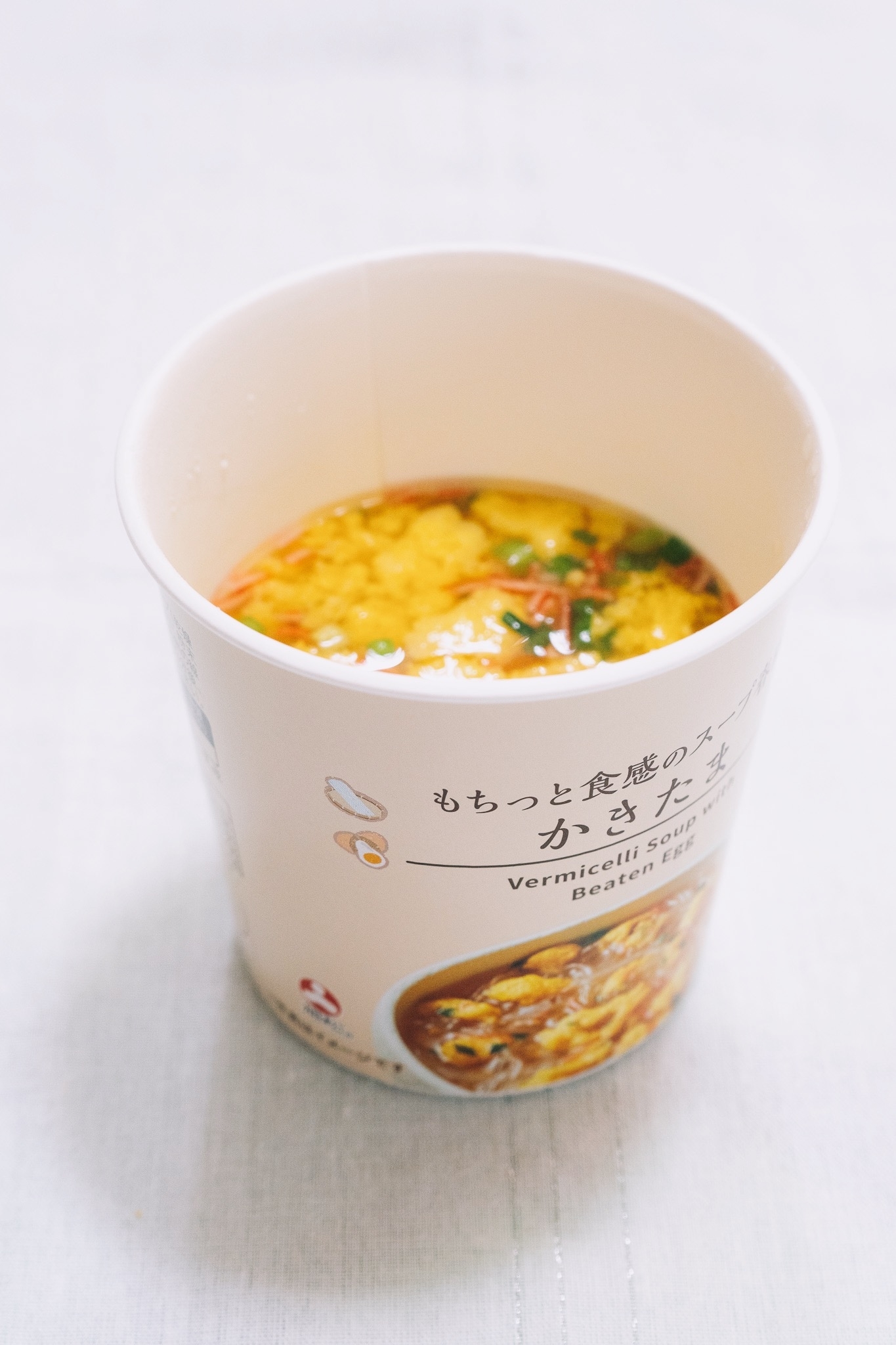 ローソンのオススメスープ「もちっと食感のスープ春雨 かきたま」