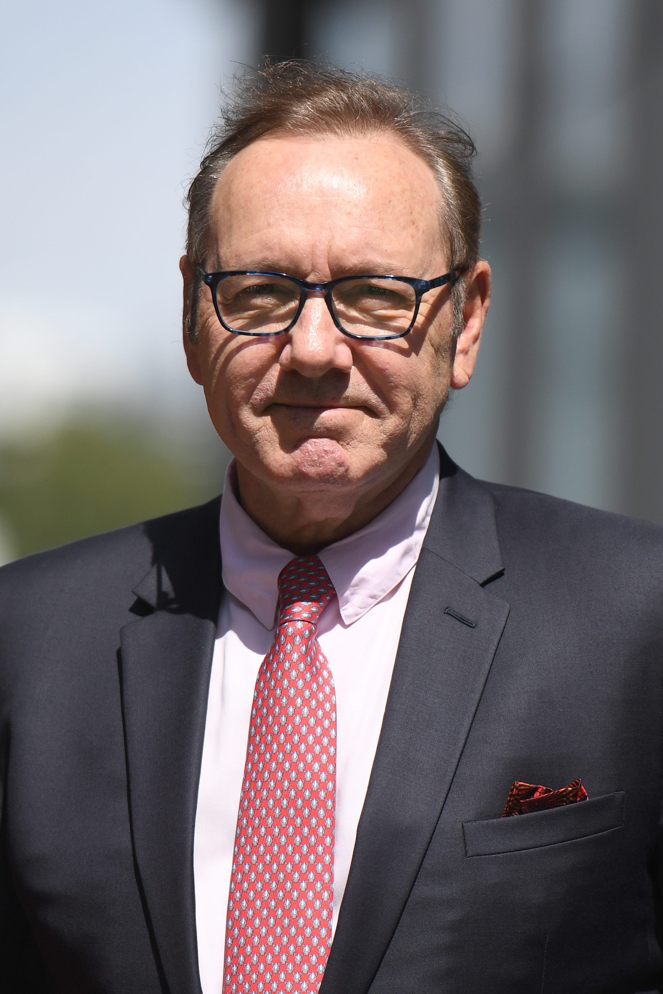 Closeup of Kevin Spacey