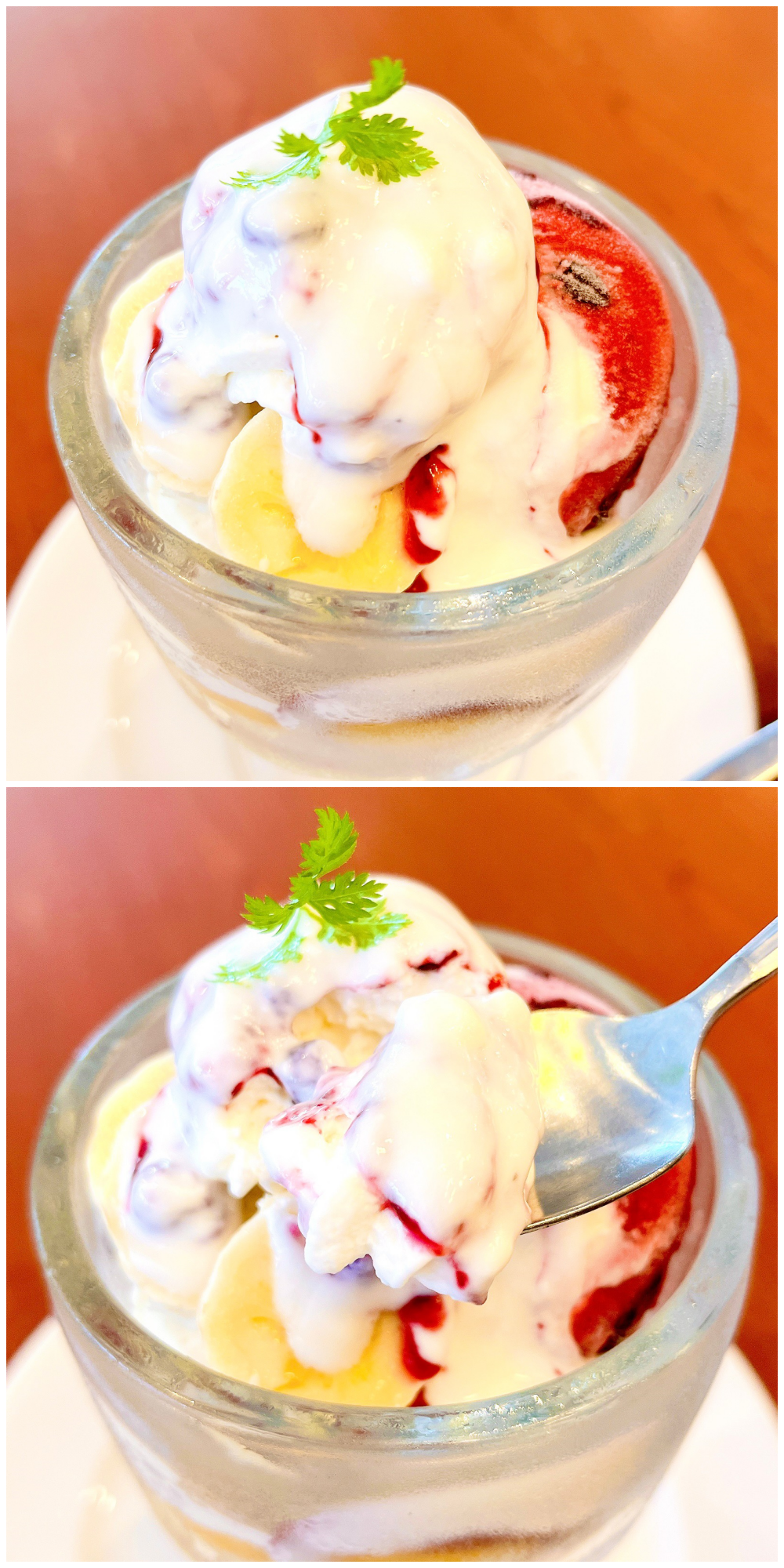 Royal Host(ロイヤルホスト)のオススメのスイーツ「ヨーグルトジャーマニー」