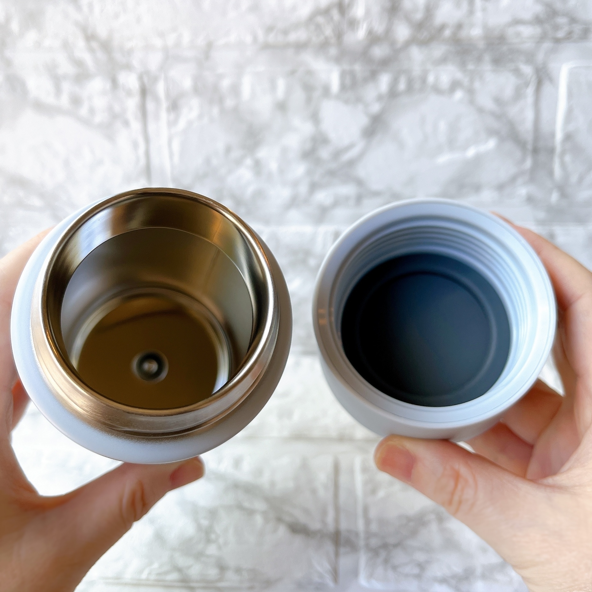 NITORI(ニトリ)のおすすめアイテム「シームレススクリューボトル(370ml ブルー)」