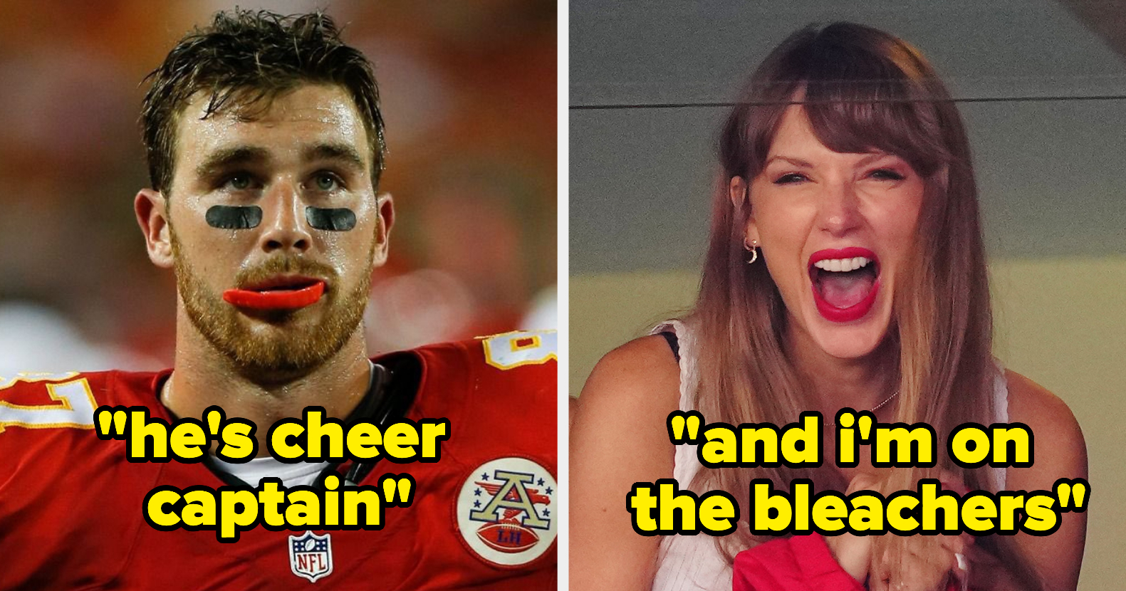 Taylor Swift is back 'on the bleachers' for the Kansas City Chiefs