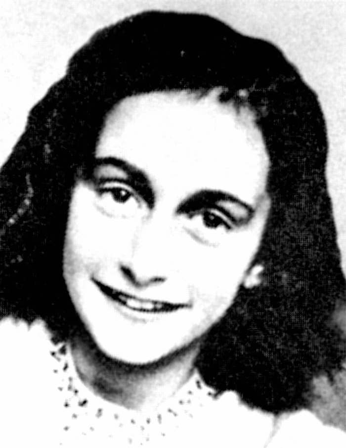 A photo of Anne Frank