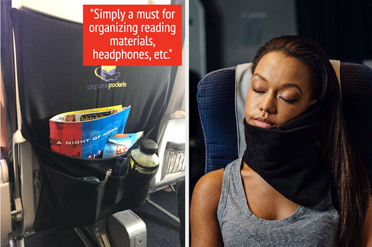 25 Items to Make Long Flights Bearable