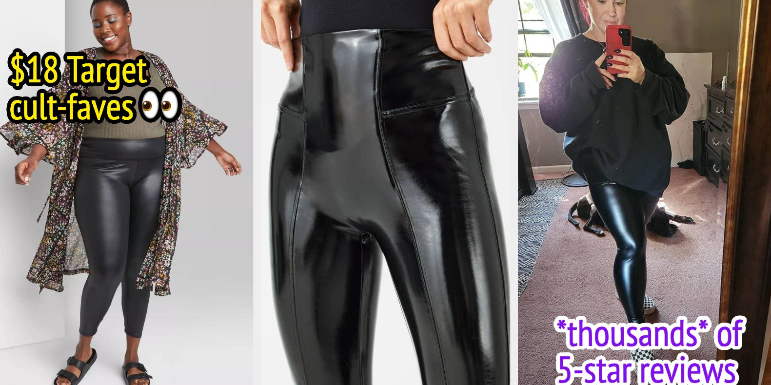 How To Style Croc Print Faux Leather Leggings / Shiny Liquid Pants Lookbook  