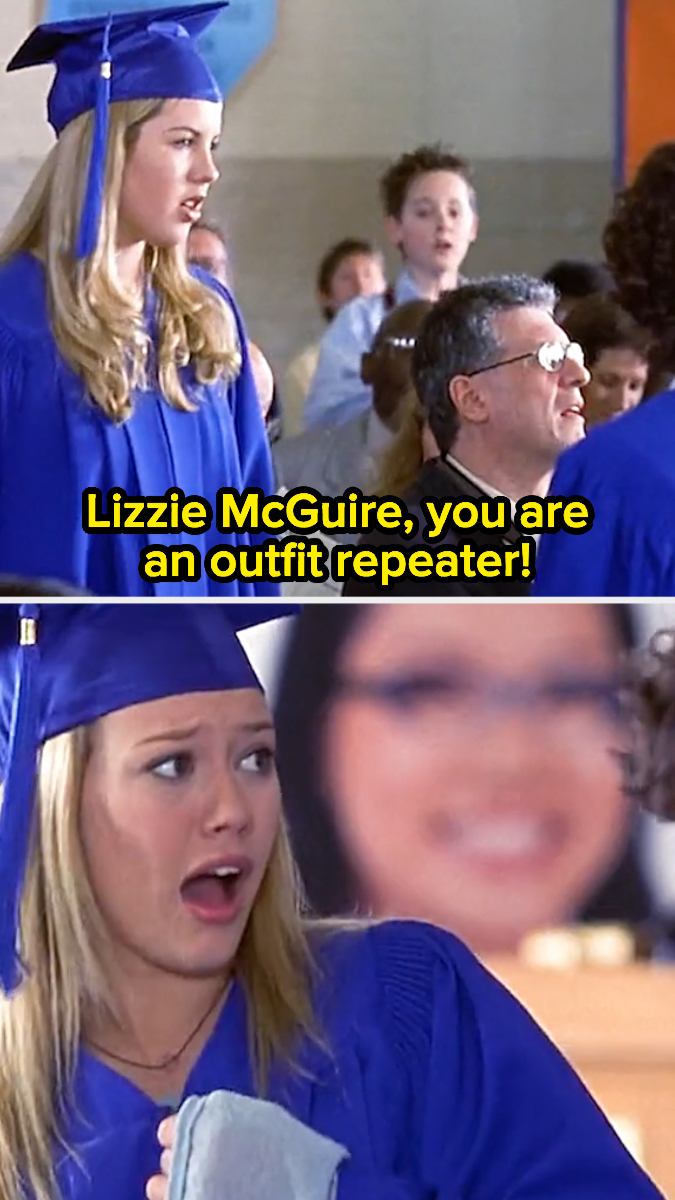 "you are an outfit repeater"