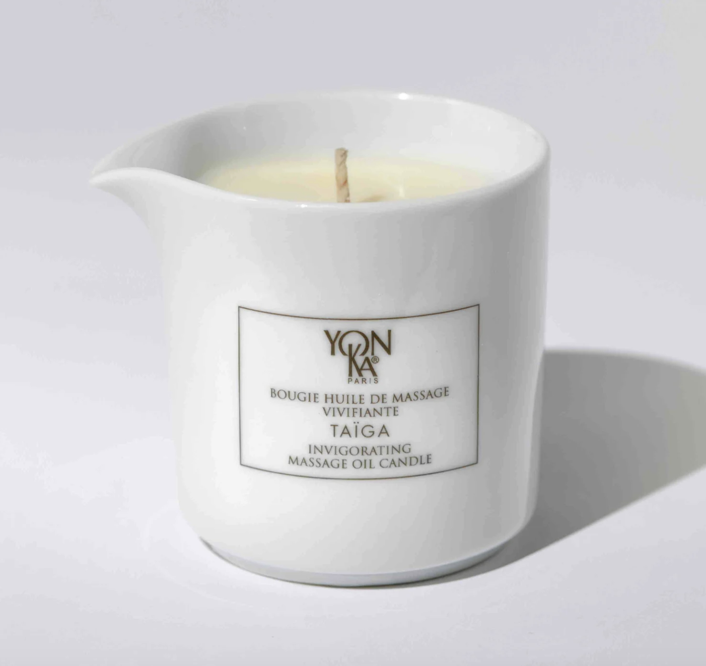 massage oil candle