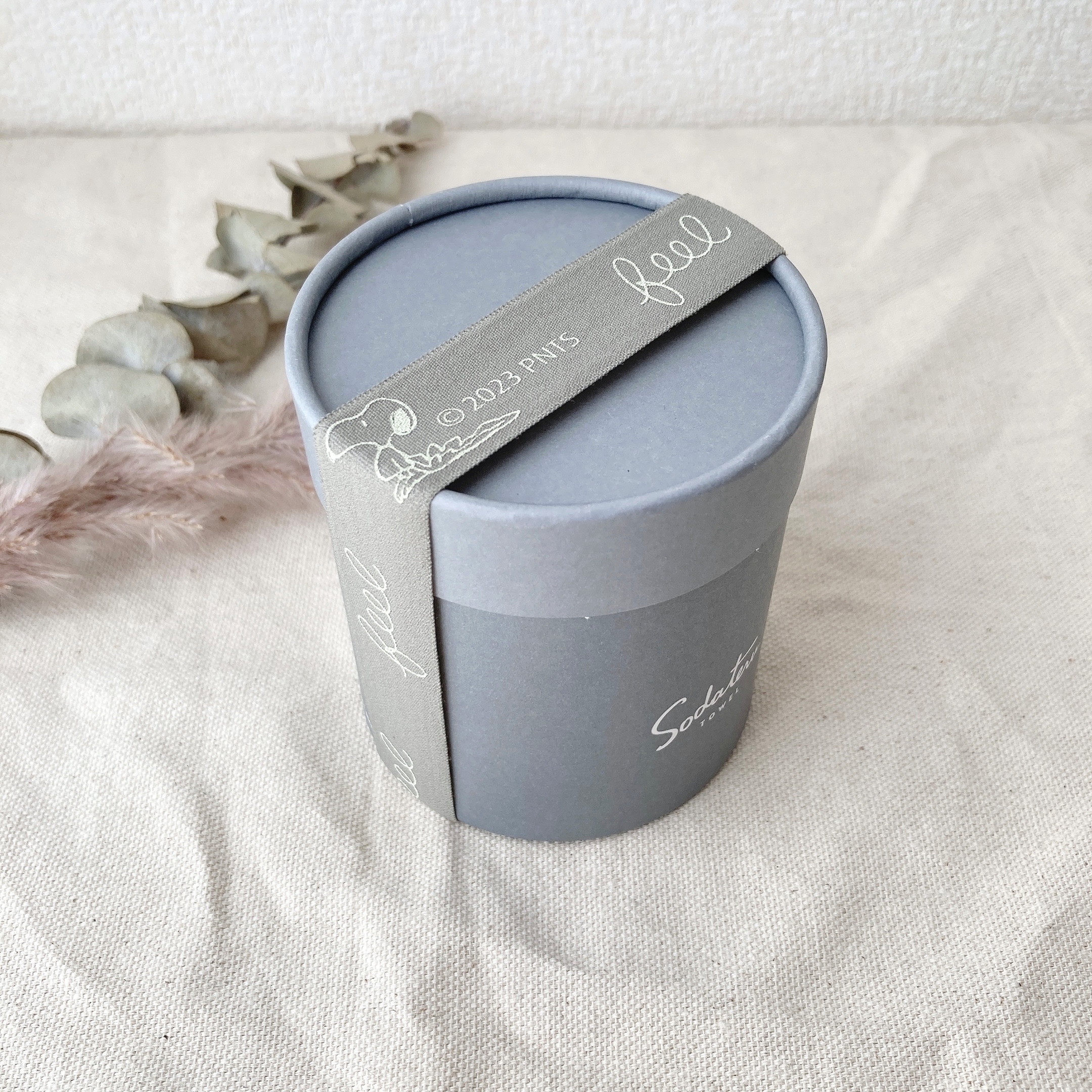 PLAZA（プラザ）限定のオススメのスヌーピーグッズ「スヌーピー PEANUTS 育てるタオル feel プチハンドタオル」