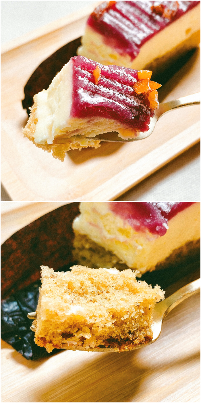 DOUTOR(ドトール)のおすすめのスイーツ「さつまいものケーキ~紫優と黄金芋~」