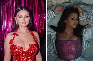 selena gomez in red at the vmas and in music video single soon