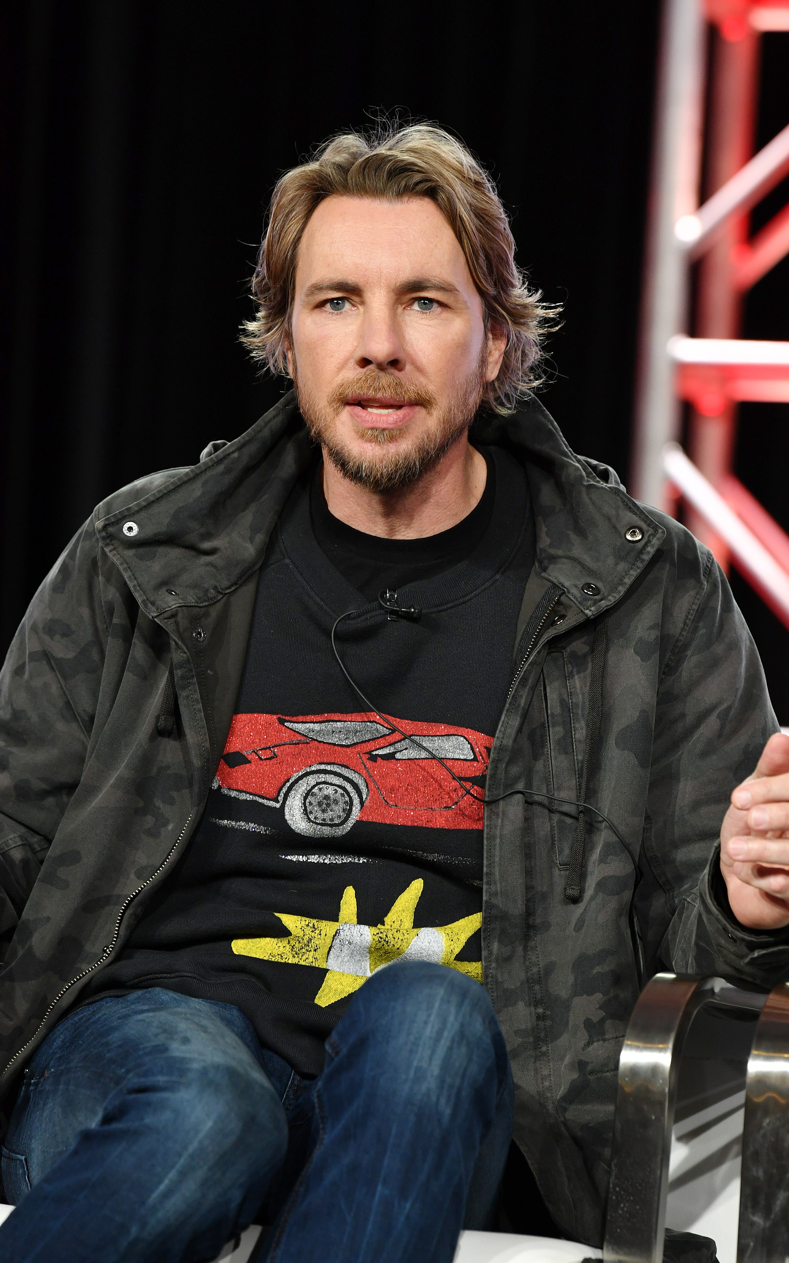 Closeup of Dax Shepard