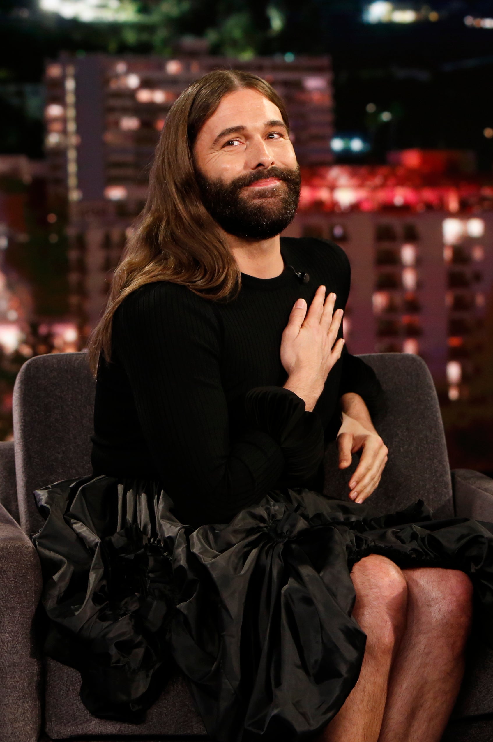 Closeup of Jonathan Van Ness