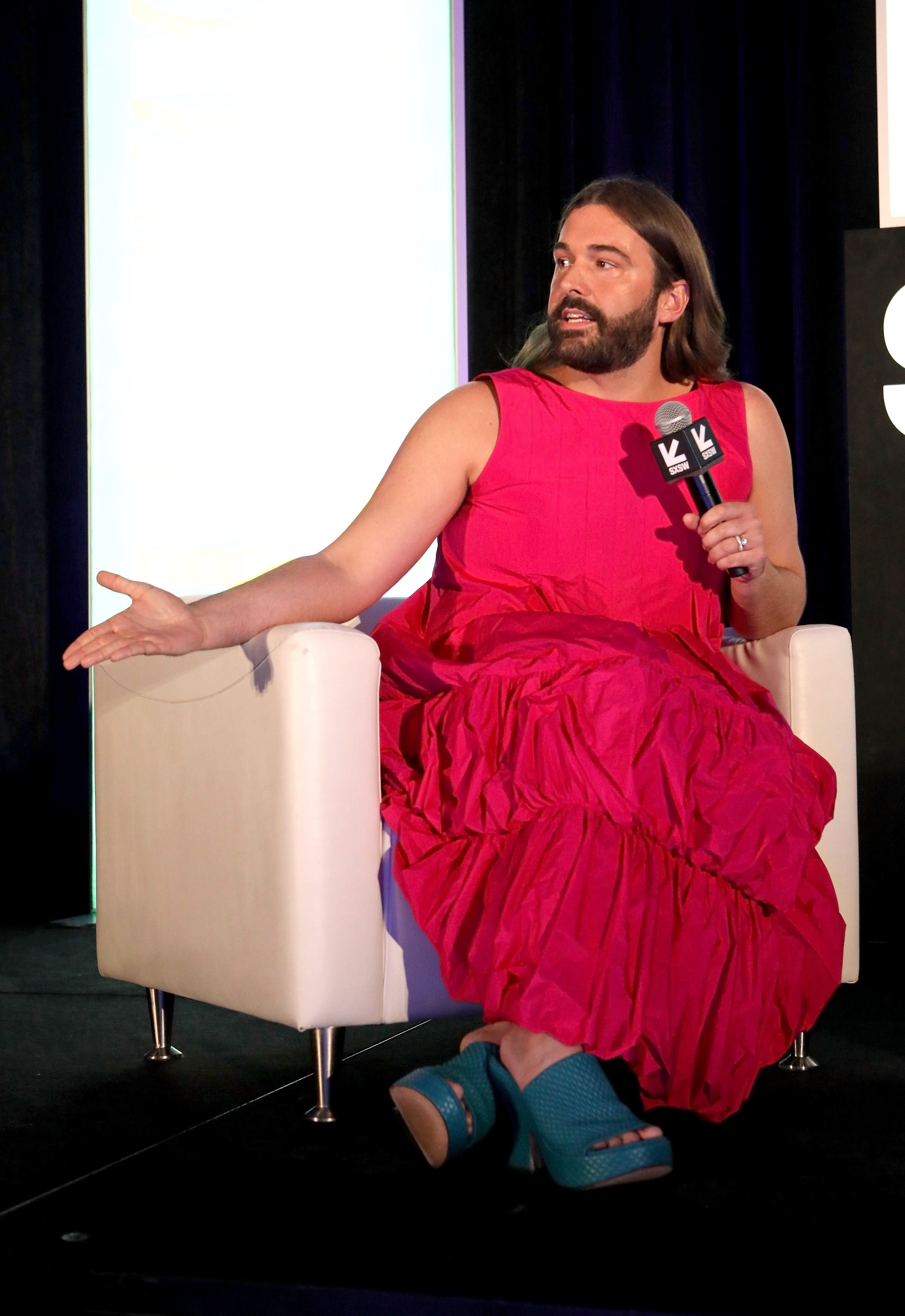 Closeup of Jonathan Van Ness