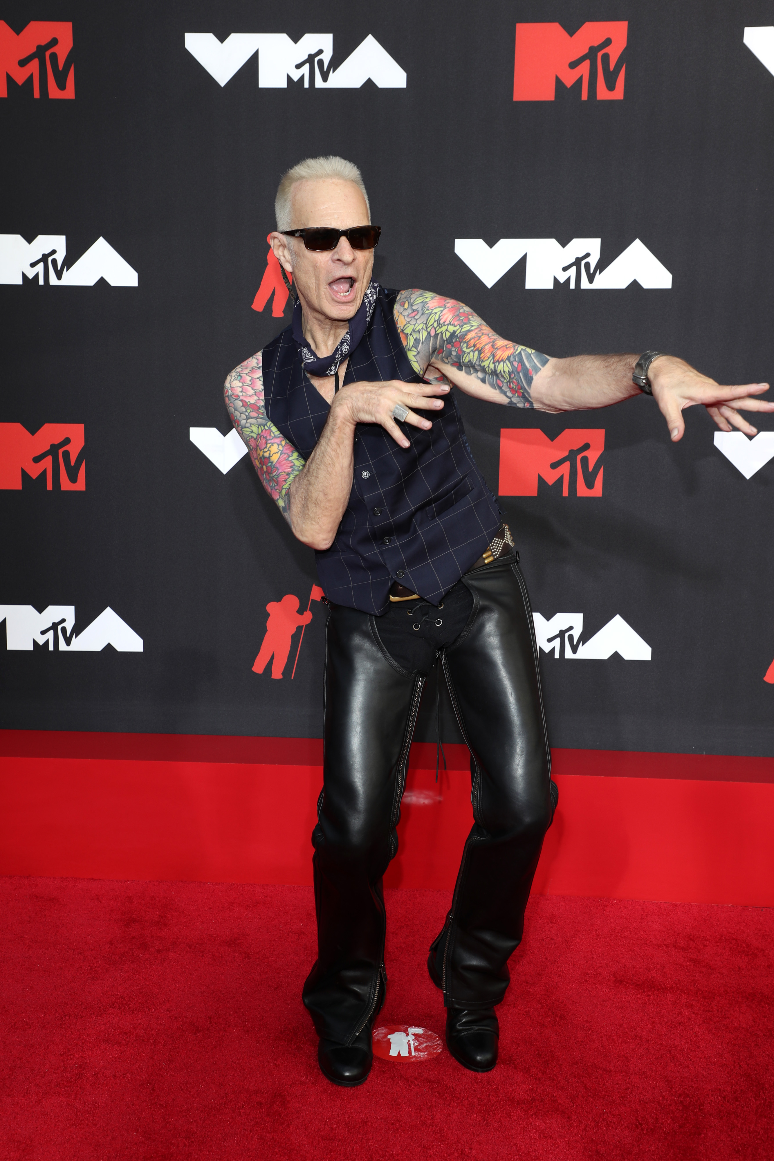 David Lee Roth on the red carpet