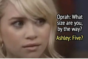 Oprah asked Mary-Kate and Ashley what size they are