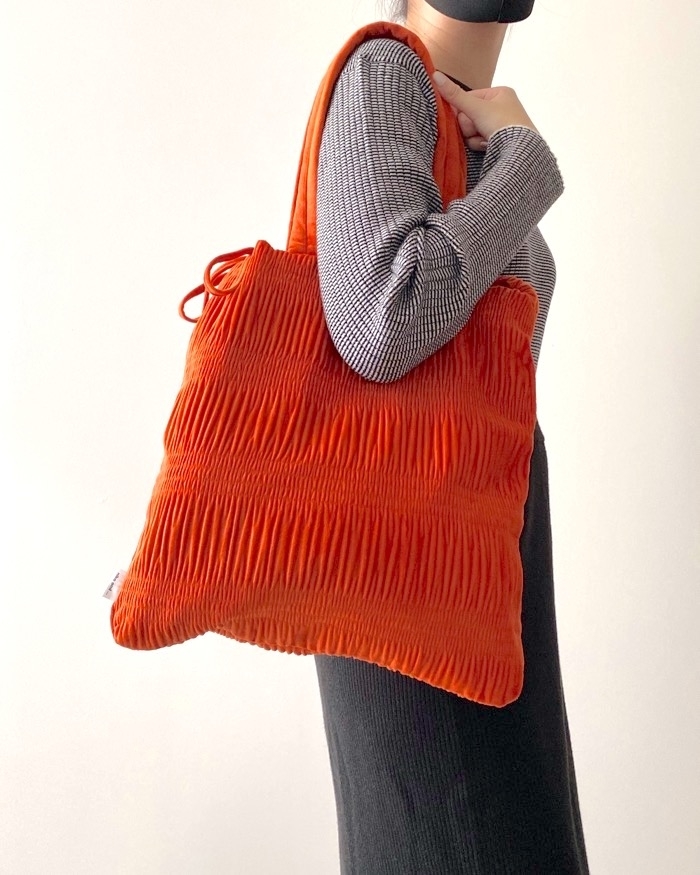 niko and&hellip;（ニコアンド）のオススメのバッグ「オリジナルギャザー2WAYトートバッグ」